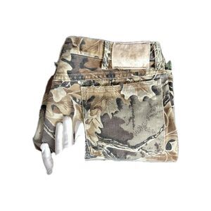 VTG Wrangler Rugged Wear Mens Camo Pants 32x27 Advantage Y2K Outdoors